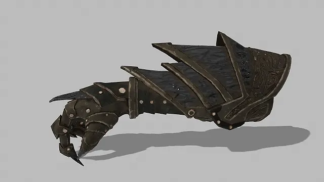 护手  暗黑  写实风格  部分护甲  中世纪  