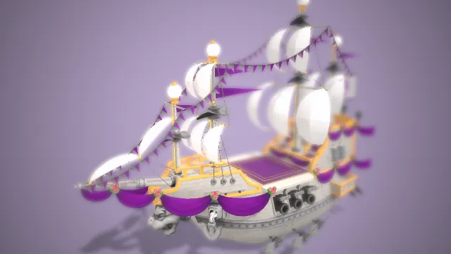 超级马里奥奥德赛-鲍勃的飞艇船只飞船