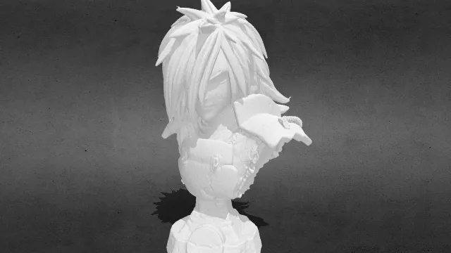 宇智波斑半身像obj.obj