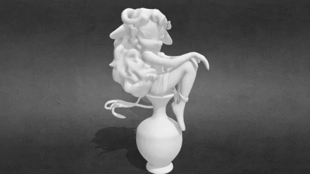 十二生肖羊女妖_obj.obj