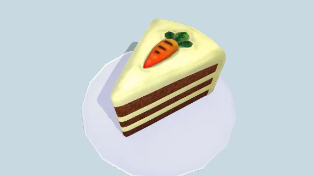 胡萝卜蔬菜蛋糕甜点面包食物