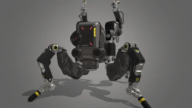 赛博朋克2077军事科技机器人