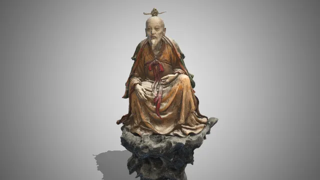 黑神话  灵宝天尊  角色  游戏模型  人物