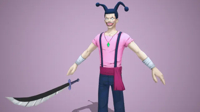 小丑  长刀  马戏团  海贼王  动漫角色