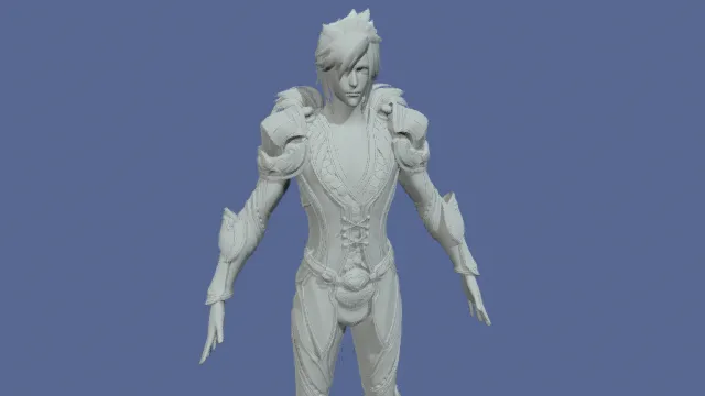 男性人类游戏角色