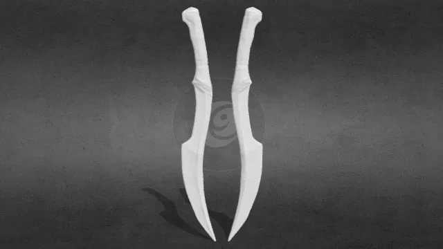 嗜血匕首2个_obj.obj