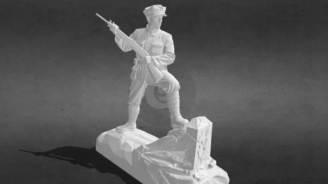 粉碎日本纪念碑（红军版）stl.stl