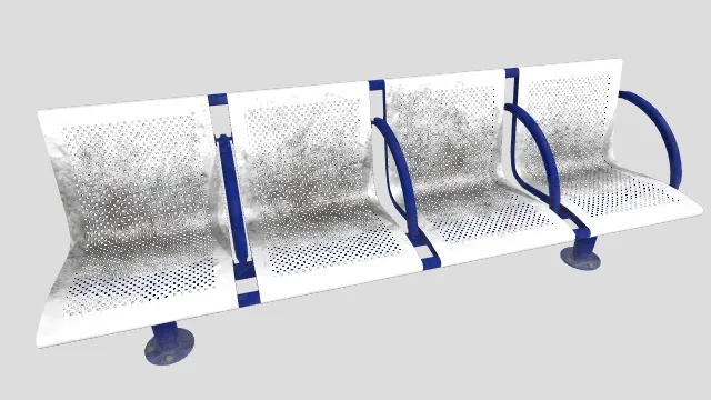 座椅metro_bench_model