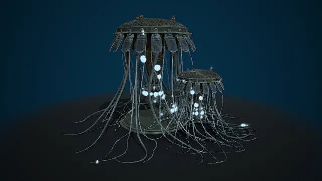 科幻宇宙飞船 3D模型