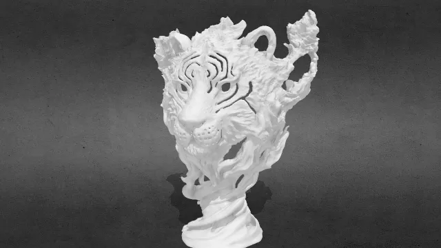 神兽水虎图腾_obj.obj