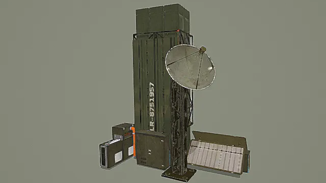 复古军用便携式通讯基站3D模型