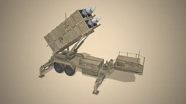 防空导弹系统  军事载具  四联装导弹  现代防空系统