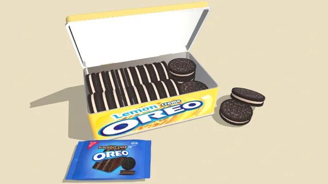 零装奥利奥饼干盒子食品甜点
