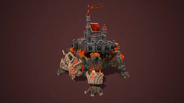 Juggernaut 韩风格人物游戏角色模型