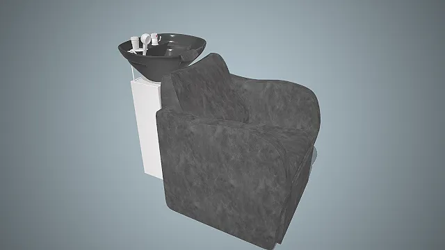 洗头床  美发沙龙  简约现代  理发店专用