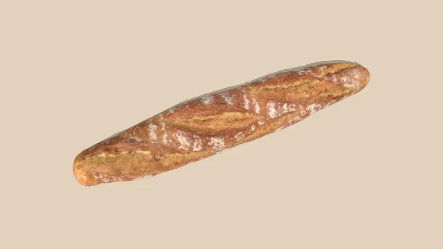 法式长棍面包烘焙甜点食物