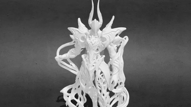 幽邃之主・无面暗骑 魔王stl.stl