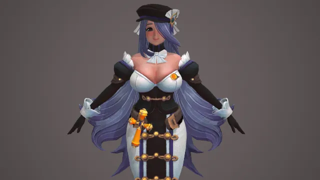 人物 角色 模型 pbr