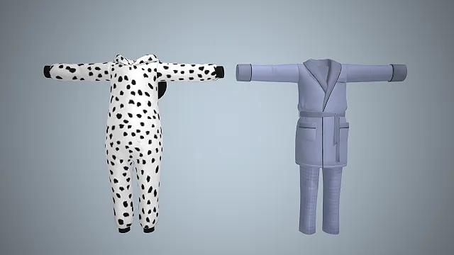 睡衣套装  游戏服饰  连体衣  居家风  简约风