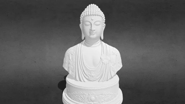 Buddha Serene精神系列stl.stl