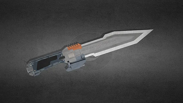 战术格斗刀  便携破甲  未来工业风  近战武器