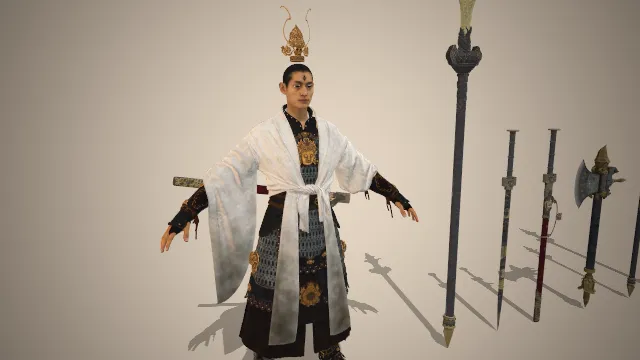 黑神话  杨戬  二郎显圣真君  游戏模型  角色