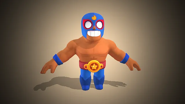 primo  拳击手  荒野乱斗  近战坦克  卡通模型