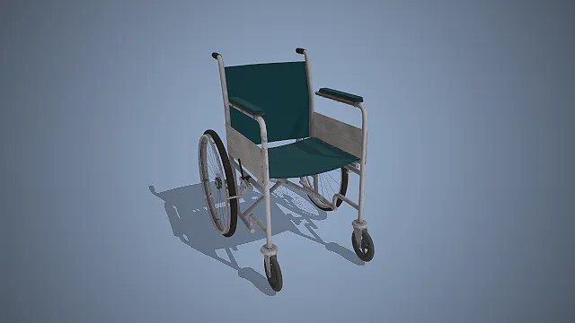 手动轮椅  便携折叠设计  扶手软垫  实用主义