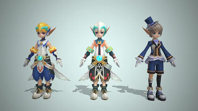 精灵少年  魔法执事  萌系正太  黑执事礼服