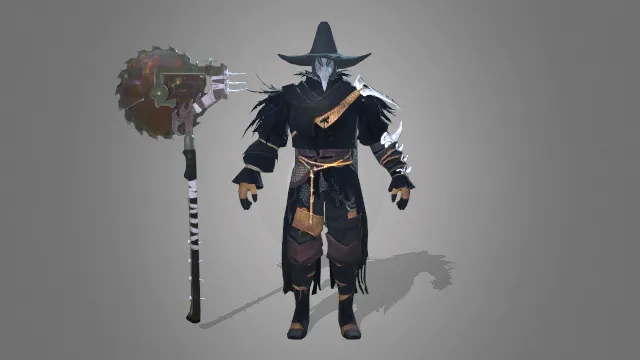 游戏模型 人物模型 开膛手 游戏皮肤