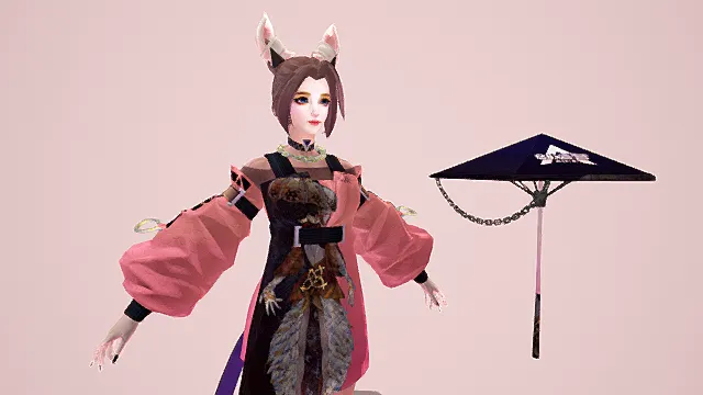 无限星赏官    幻舞玲珑   枫娘   游戏角色模型
