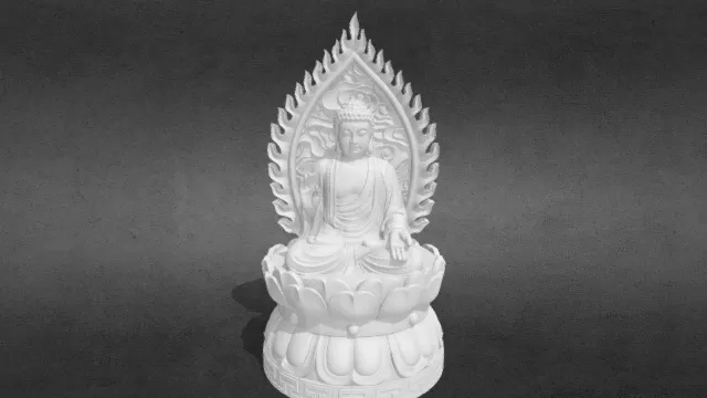 火焰佛台_如来佛祖