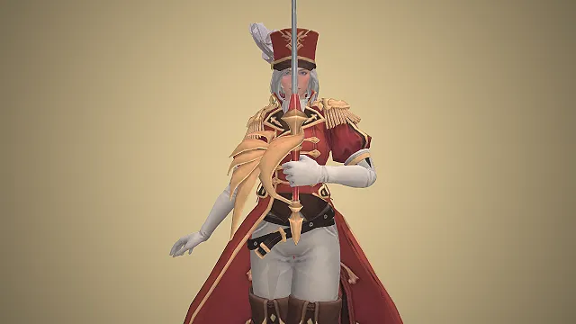 女军官  仪仗队礼帽  骑士长枪  欧式军装