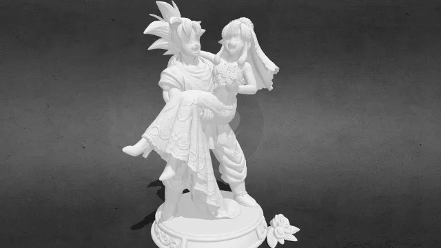 悟空与琪琪结婚了stl.stl