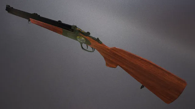 狙击枪 枪械 武器模型 pbr模型 游戏模型