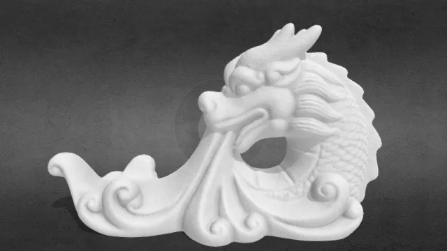 龙摆件【祥龙戏珠】香插招财生肖龙年吉祥物家居客厅桌面装饰工艺品摆设_obj.obj