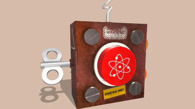 末日遥控器破旧的科技控制器