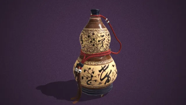 酒葫芦 古董 容器