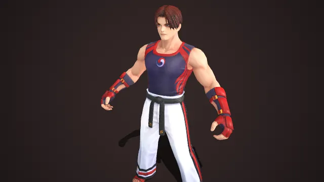 竞技武道风格  无袖背心  太极纹  武道服  竞技元素  撞色设计  擂台格斗