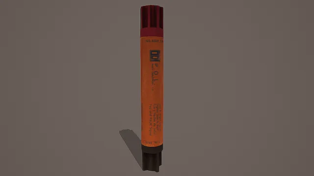 战术信号风RED NIGHTCAP标识信号棒3D模型