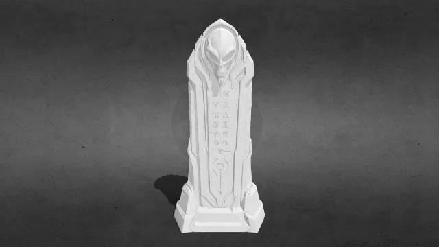 外星人墓碑stl.stl