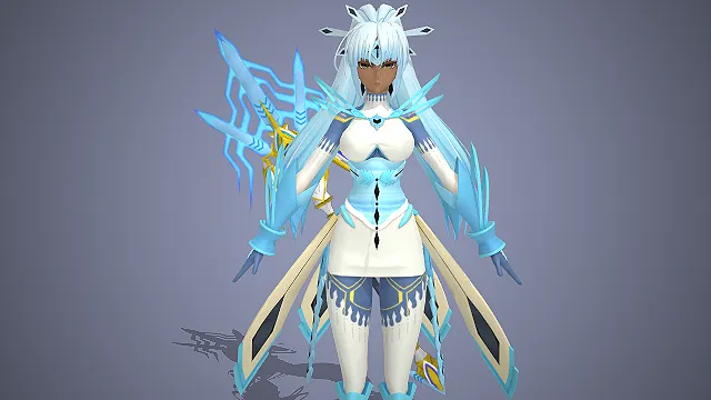 冰系法神  冰晶翼刃  机甲法袍  虚空女王