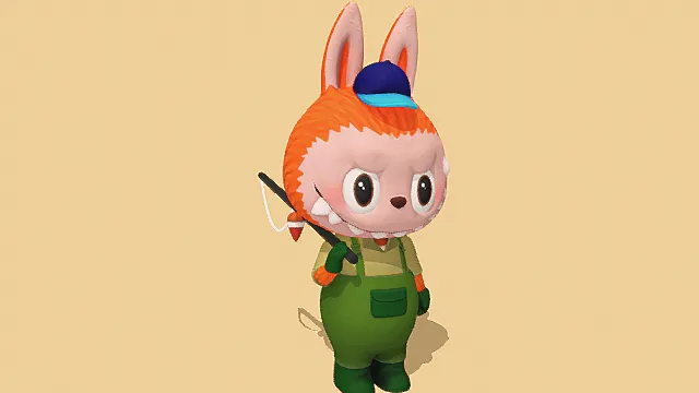 钓鱼拉布布 LABUBU