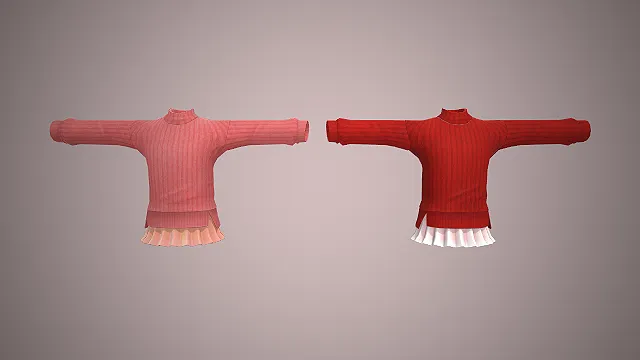 针织毛衣套装  百褶裙  温柔甜美风  秋冬保暖款