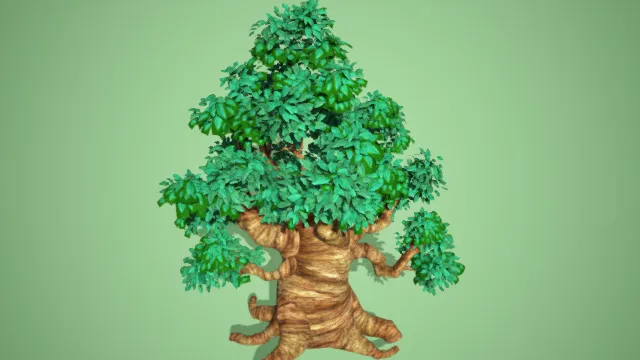 大树  榕树  植被  绿植  面包树