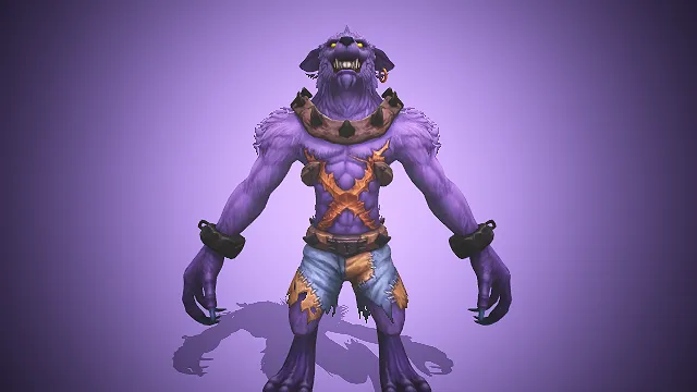 狼人  暗黑魔物  游戏 BOSS  肌肉壮硕  3d模型