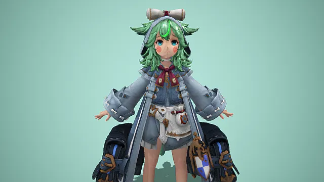 Q版  美女   少女   女孩   小可爱