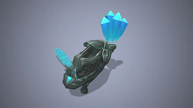 科幻悬浮载具  奇幻飞行器  未来载具  单人座驾