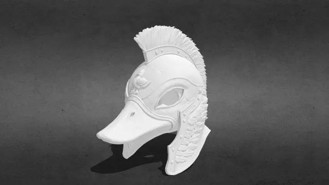 鸭子陆军头盔stl.stl
