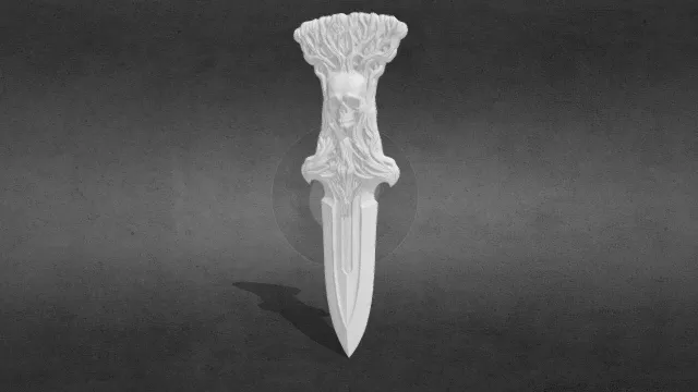 灵魂之根匕首obj.obj